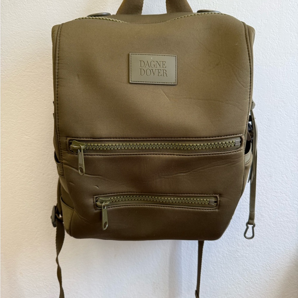 Dagne Dover Olive Diaper Backpack
